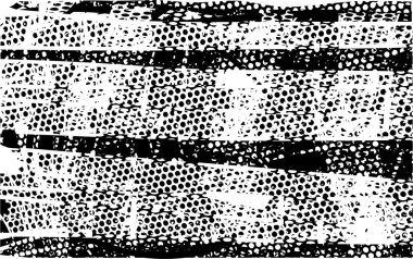 Çizik ve çiziklerle dolu siyah beyaz bir arka plan. Soyut vektör illüstrasyonu.