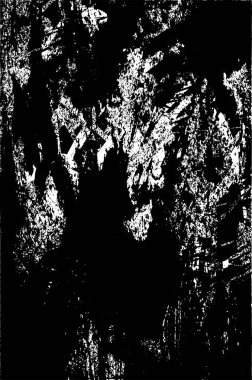 Çizik ve çiziklerle dolu siyah beyaz bir arka plan. Soyut vektör illüstrasyonu.