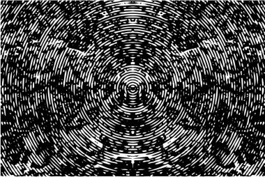 Çizik ve çiziklerle dolu siyah beyaz bir arka plan. Soyut vektör illüstrasyonu.