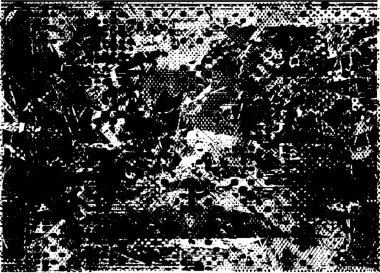 Çizik ve çiziklerle dolu siyah beyaz bir arka plan. Soyut vektör illüstrasyonu.