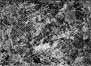 Çizik ve çiziklerle dolu siyah beyaz bir arka plan. Soyut vektör illüstrasyonu.