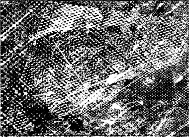 Çizik ve çiziklerle dolu siyah beyaz bir arka plan. Soyut vektör illüstrasyonu.