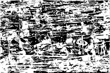 Çizik ve çiziklerle dolu siyah beyaz bir arka plan. Soyut vektör illüstrasyonu.