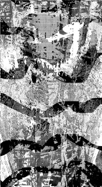 Çizik ve çiziklerle dolu siyah beyaz bir arka plan. Soyut vektör illüstrasyonu.