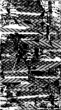 Çizik ve çiziklerle dolu siyah beyaz bir arka plan. Soyut vektör illüstrasyonu.