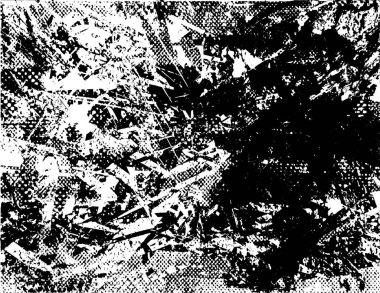 Çizik ve çiziklerle dolu siyah beyaz bir arka plan. Soyut vektör illüstrasyonu.