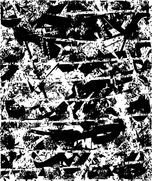 Çizik ve çiziklerle dolu siyah beyaz bir arka plan. Soyut vektör illüstrasyonu.