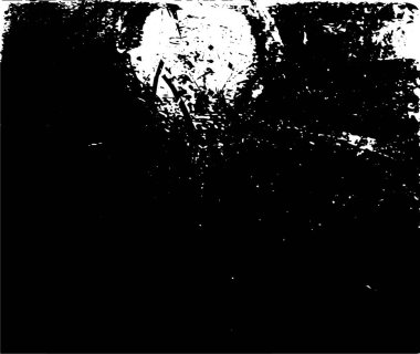 Çizik ve çiziklerle dolu siyah beyaz bir arka plan. Soyut vektör illüstrasyonu.