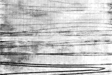 Çizik ve çiziklerle dolu siyah beyaz bir arka plan. Soyut vektör illüstrasyonu.