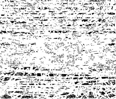 Çizik ve çiziklerle dolu siyah beyaz bir arka plan. Soyut vektör illüstrasyonu.