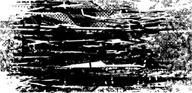 Çizik ve çiziklerle dolu siyah beyaz bir arka plan. Soyut vektör illüstrasyonu.