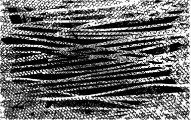 Çizik ve çiziklerle dolu siyah beyaz bir arka plan. Soyut vektör illüstrasyonu.