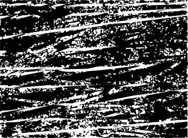 Çizik ve çiziklerle dolu siyah beyaz bir arka plan. Soyut vektör illüstrasyonu.