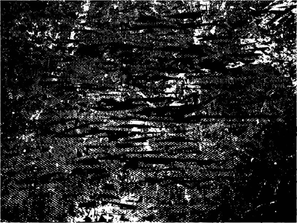 Fond Tourmenté Texture Noire Blanche Avec Rayures Lignes Illustration Vectorielle — Image vectorielle