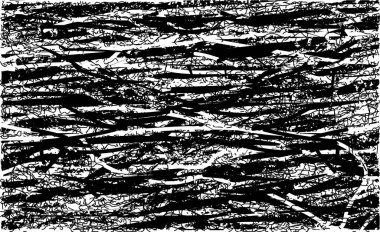 Çizik ve çiziklerle dolu siyah beyaz bir arka plan. Soyut vektör illüstrasyonu.