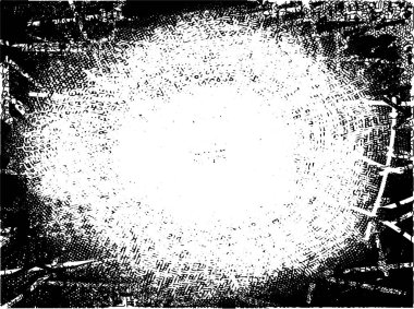 Çizik ve çiziklerle dolu siyah beyaz bir arka plan. Soyut vektör illüstrasyonu.