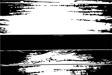 Çizik ve çiziklerle dolu siyah beyaz bir arka plan. Soyut vektör illüstrasyonu.