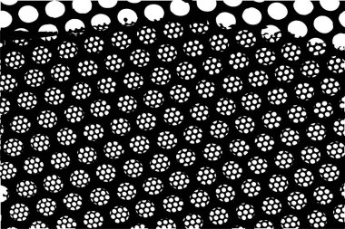 Çizik ve çiziklerle dolu siyah beyaz bir arka plan. Soyut vektör illüstrasyonu.