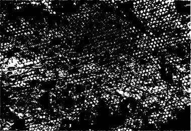 Çizik ve çiziklerle dolu siyah beyaz bir arka plan. Soyut vektör illüstrasyonu.