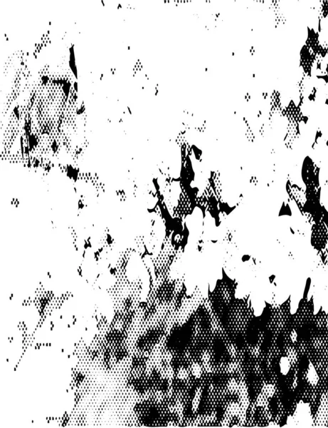 Zaklatott Háttér Fekete Fehér Textúra Karcolásokkal Vonalakkal Absztrakt Vektor Illusztráció — Stock Vector