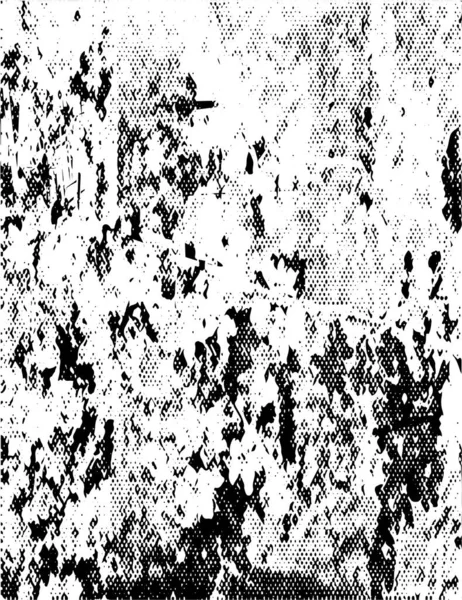 Trudne Tło Czarno Białej Fakturze Rysami Liniami Abstrakcyjna Ilustracja Wektora — Wektor stockowy