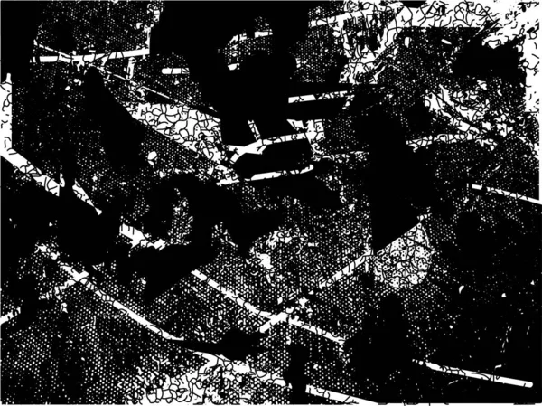 Тревожный Фон Черно Белой Текстуре Царапинами Линиями Абстрактная Векторная Иллюстрация — стоковый вектор