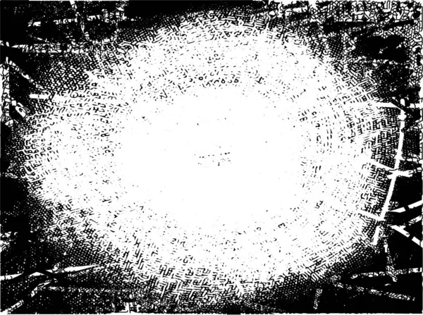 Тревожный Фон Черно Белой Текстуре Царапинами Линиями Абстрактная Векторная Иллюстрация — стоковый вектор