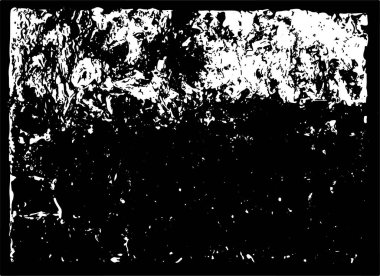 Çizik ve çiziklerle dolu siyah beyaz bir arka plan. Soyut vektör illüstrasyonu.