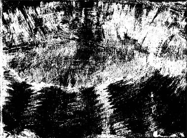 Çizik ve çiziklerle dolu siyah beyaz bir arka plan. Soyut vektör illüstrasyonu.