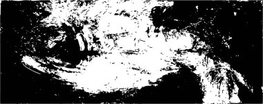 Çizik ve çiziklerle dolu siyah beyaz bir arka plan. Soyut vektör illüstrasyonu.