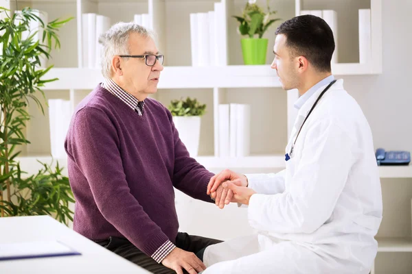 Doktor konsol üst düzey hasta 