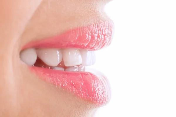 Platte tanden witter — Stockfoto