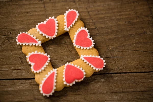 Valentine hari cookie — Stok Foto