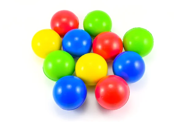 Nombreuses boule de couleur — Photo