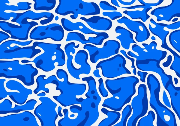 soyut mavi dalga arkaplanı veya arkaplan üstü görünümü