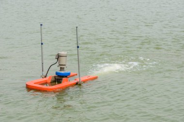 Su hidrolik türbini suya oksijen ekliyor, çevre kavramları