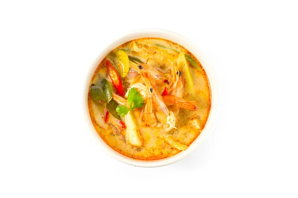 Tom yum kung çorbası — Stok fotoğraf