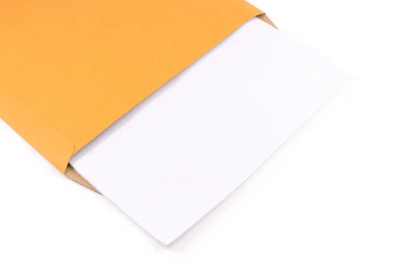 Brown envelope — Stock Photo, Image