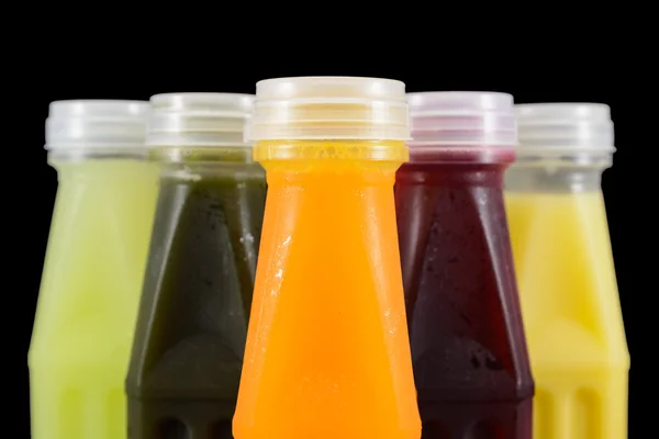 Flaska med juice — Stockfoto