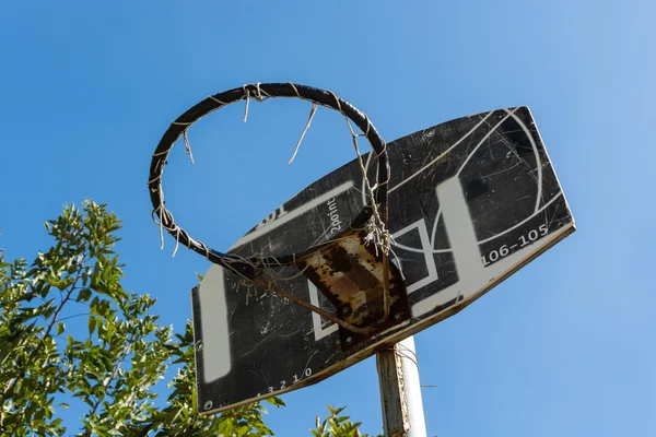 Old Basketball hoop — Stock Photo, Image