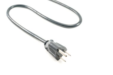 siyah elektrik fişi 