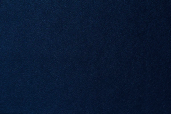 Fundo textura de couro azul profundo — Fotografia de Stock