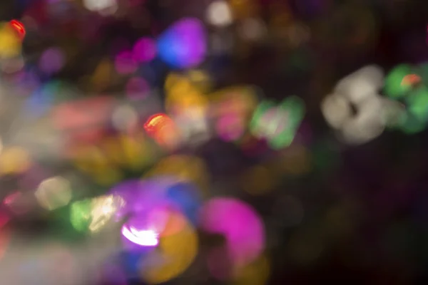 Luzes de bokeh desfocadas — Fotografia de Stock