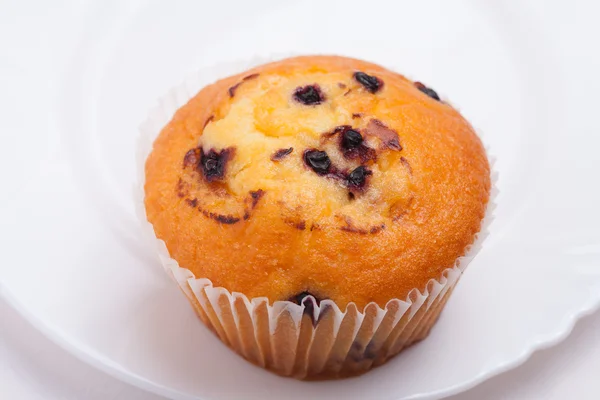 Heerlijke zwarte bessen muffin — Stockfoto