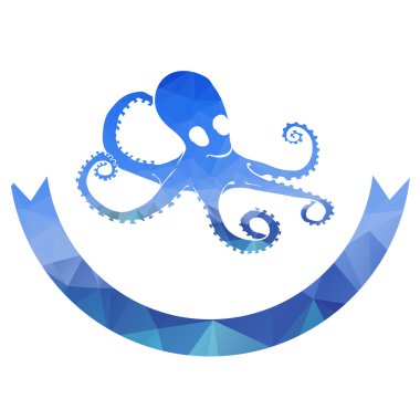 Çokgen ahtapot simgesi