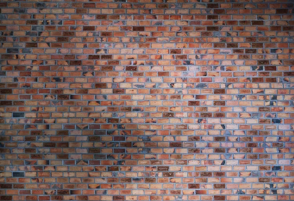 Red Brick Block Wall Show Pattern Stack Block Rough Surface — Stock Photo, Image