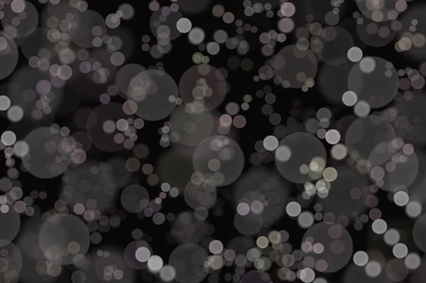 Bokeh Штампуется Программным Компьютером Светло Серым Цветом Черном Фоне Abstrahart — стоковое фото