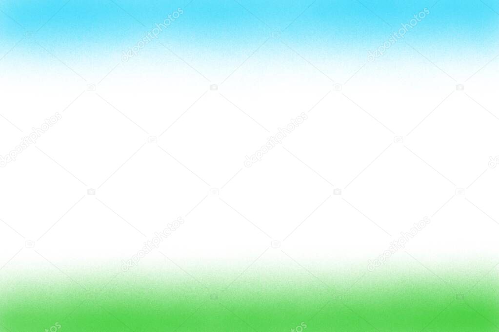Paint Watercolor blue Green color Pale Grunge Gradient colorful on white background Pattern Abstract Paper soft surface texture Design template for presentation Creative Graphic, wall-paper, card, poster, brochure, banner, plate, paper art, craft