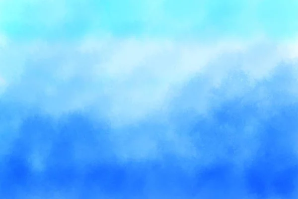 Farba Akwarela Niebieski Kolor Blady Grunge Gradient Kolorowe Białym Tle — Zdjęcie stockowe