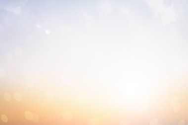 İnsan Elleri ve Bulanık Bulanık Gün batımı Gökyüzü, Plaj, Bulutlar.